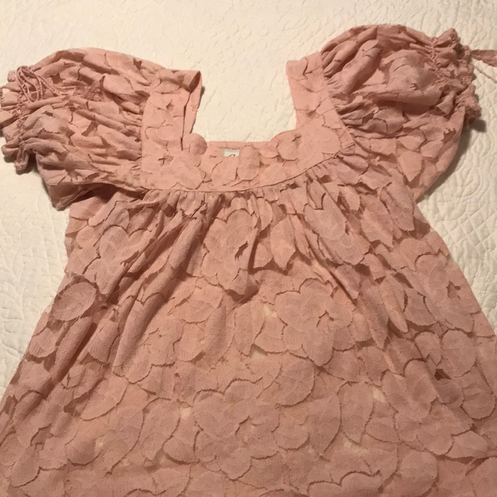 Blush blouse